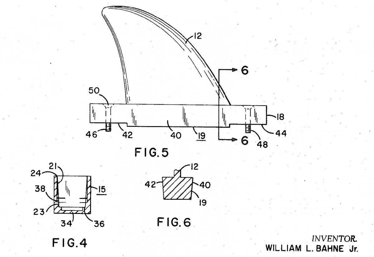 Bahne Adjustable fin holder