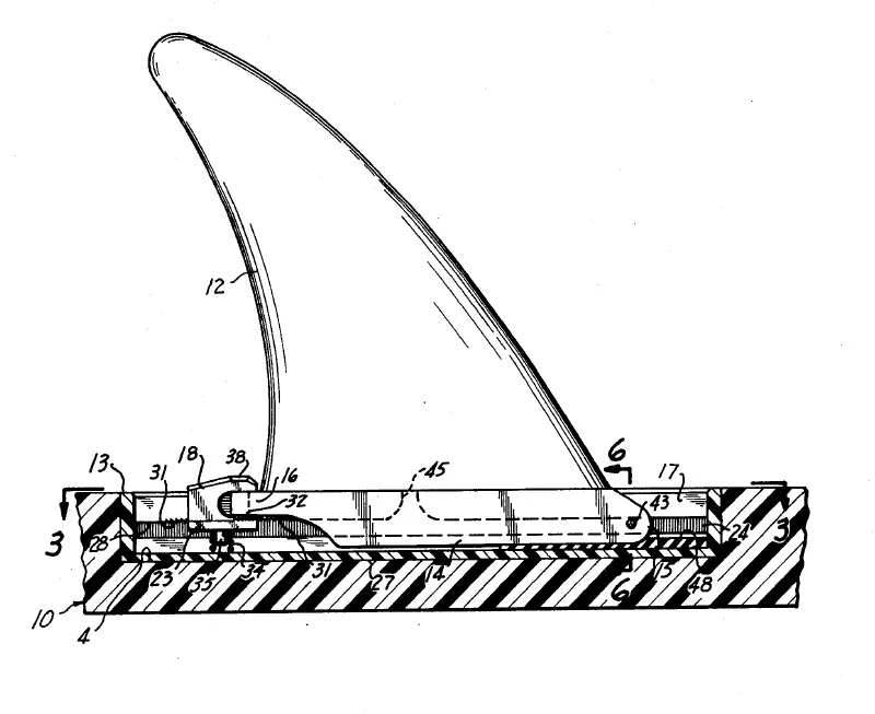 Brewer Adjustable fin