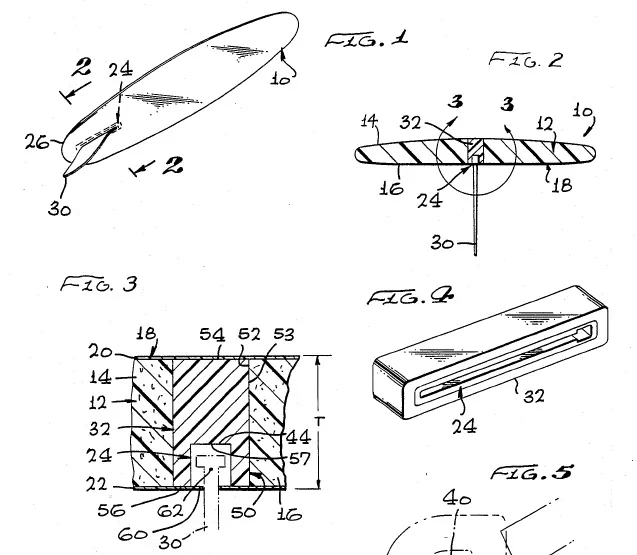 Fiber Foam Fin Retainer