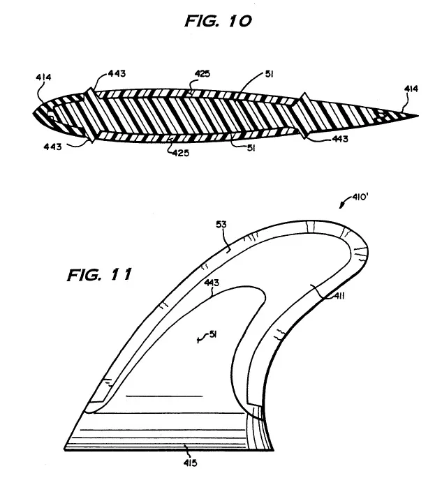 Surfco method of applying safety fin